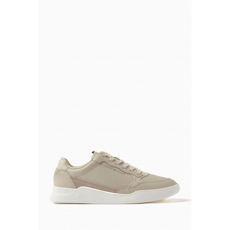 Tommy Hilfiger - Elevated Tonal Low-top Sneakers in Leather