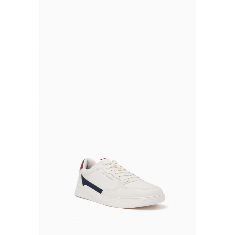 Tommy Hilfiger - Elevated Tonal Low-top Sneakers in Leather Neutral