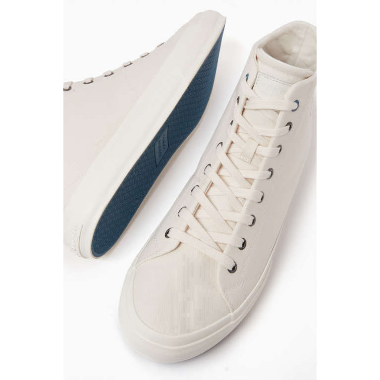 Tommy Hilfiger - Monogram High Top Sneakers in Canvas