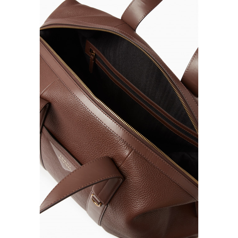 Tommy Hilfiger - Logo Duffel Bag in Premium Leather
