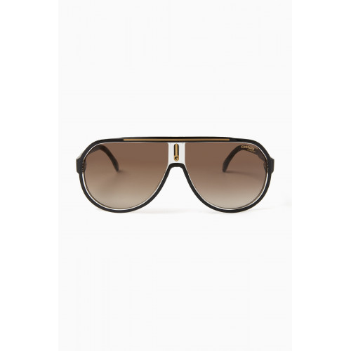 Carrera - Aviator Sunglasses in Acetate Gold