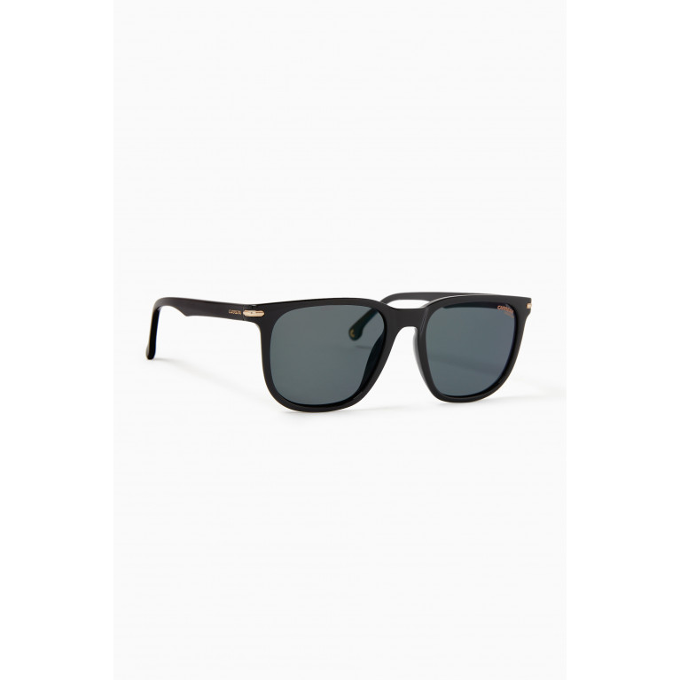 Carrera - 300/S Rectangular Sunglasses in Polyamide Black