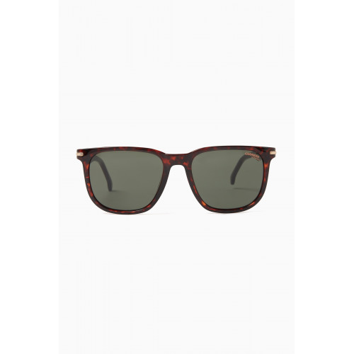 Carrera - 300/S Rectangular Sunglasses in Polyamide Brown