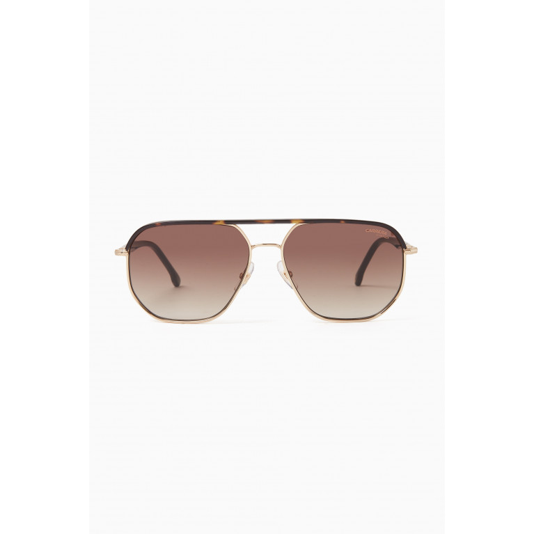 Carrera - Havana Sunglasses in Acetate Gold