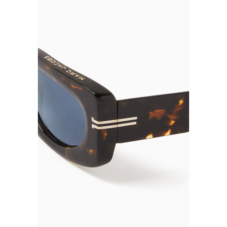 Marc Jacobs - Havana Sunglasses in Acetate Brown