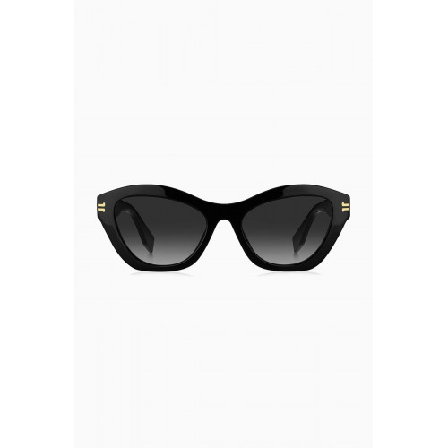 Marc Jacobs - Oversized Sunglasses in Acetate Black