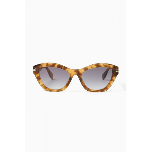 Marc Jacobs - Oversized Sunglasses in Acetate Brown