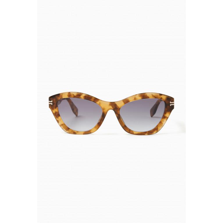 Marc Jacobs - Oversized Sunglasses in Acetate Brown