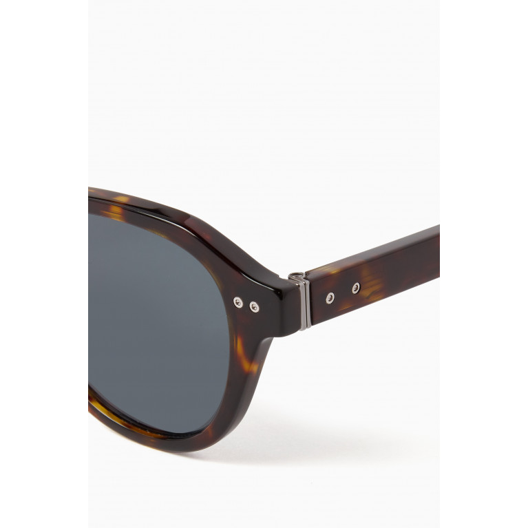 Tommy Hilfiger - Havana Sunglasses in Acetate Brown