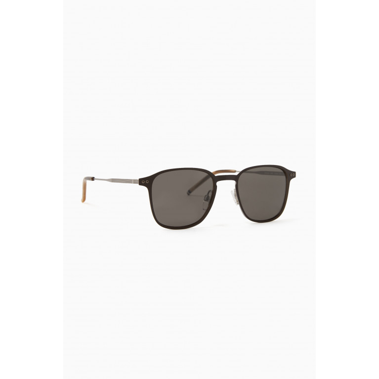 Tommy Hilfiger - Wayfarer Sunglasses in Metal Brown