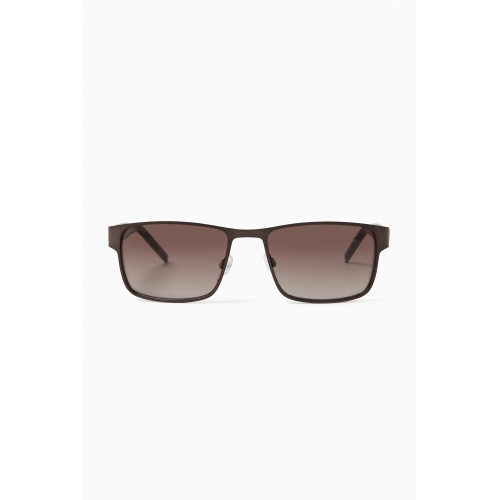 Tommy Hilfiger - D-Frame Sunglasses in Acetate Brown