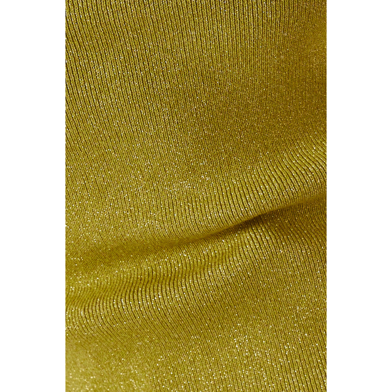 Posse - Sutton One-shoulder Top in Cotton-lurex Blend