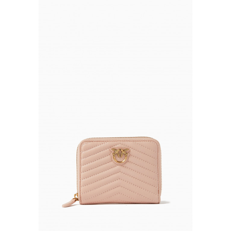 PINKO - Taylor Wallet in Quilted Leather