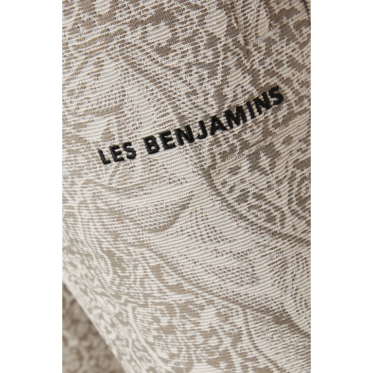 Les Benjamins - Elasticated Waistband Sweatpants in Cotton Multicolour