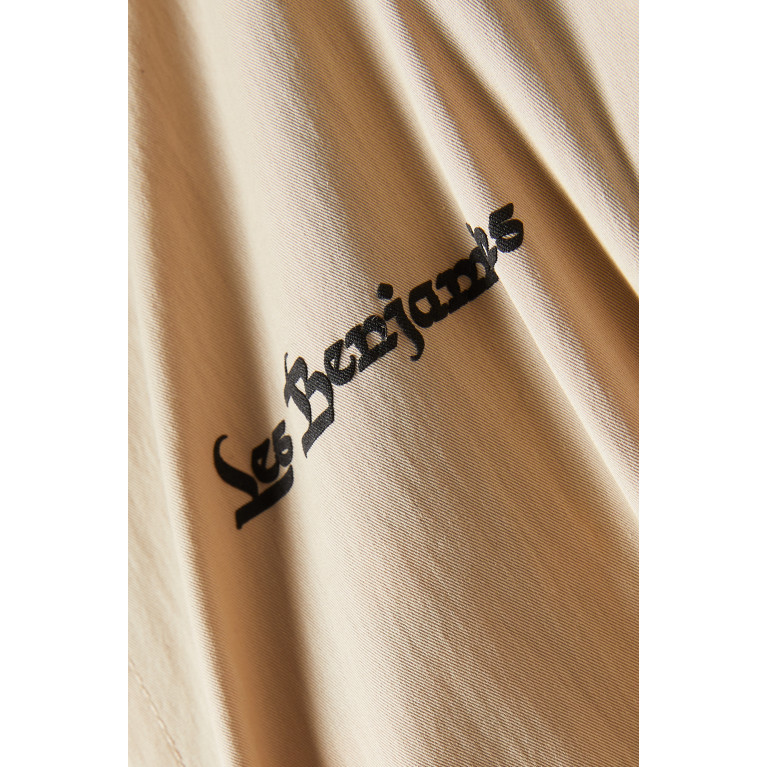 Les Benjamins - Embroidered Logo Jacket in Cotton Blend