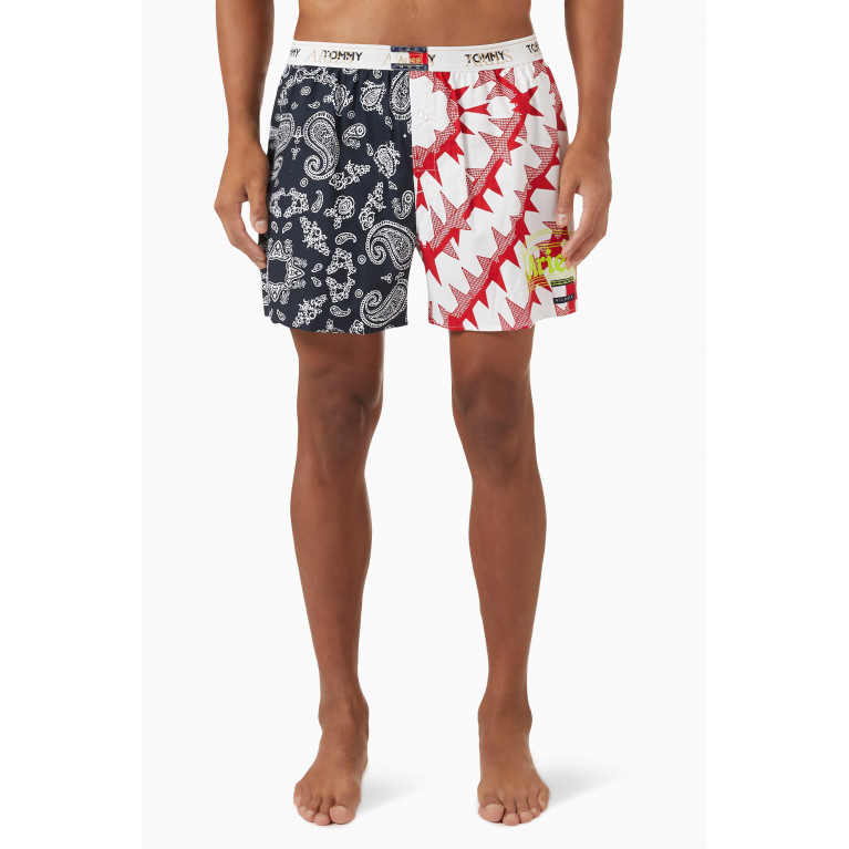Tommy Jeans - x Aries Boxer Shorts in Cotton Multicolour