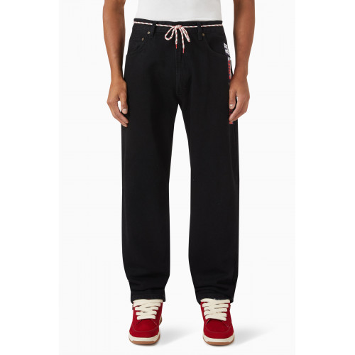 Tommy Jeans - x Aries Logo Tape Jeans in Recycled Cotton Denim