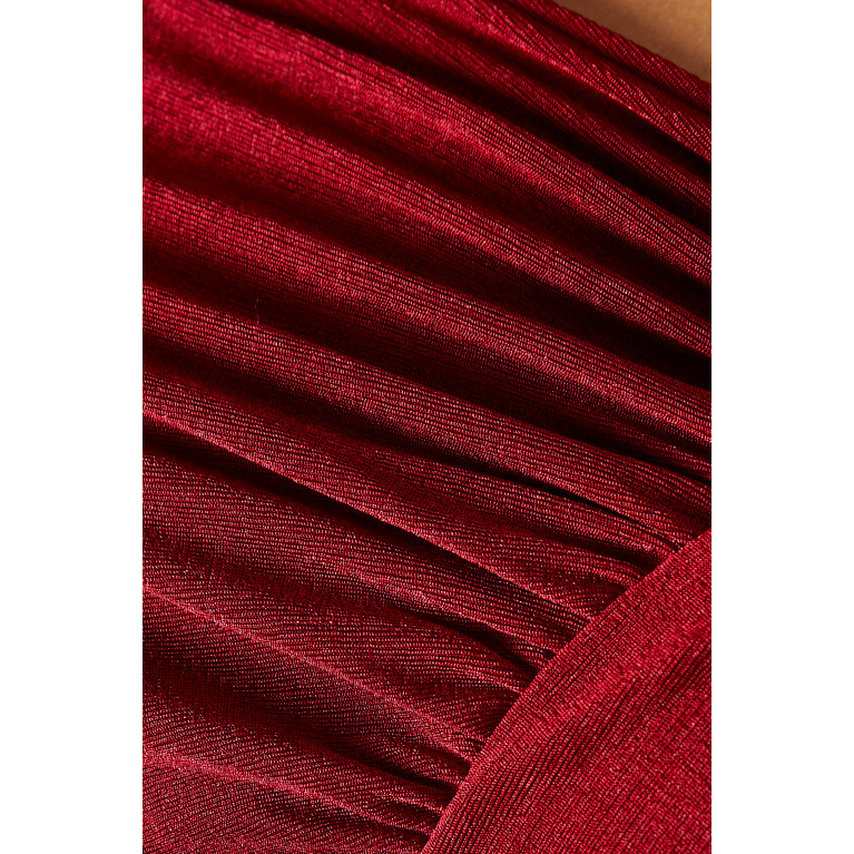 CHATS by C.Dam - Maggie Midi Dress in Stretch Silk-jersey