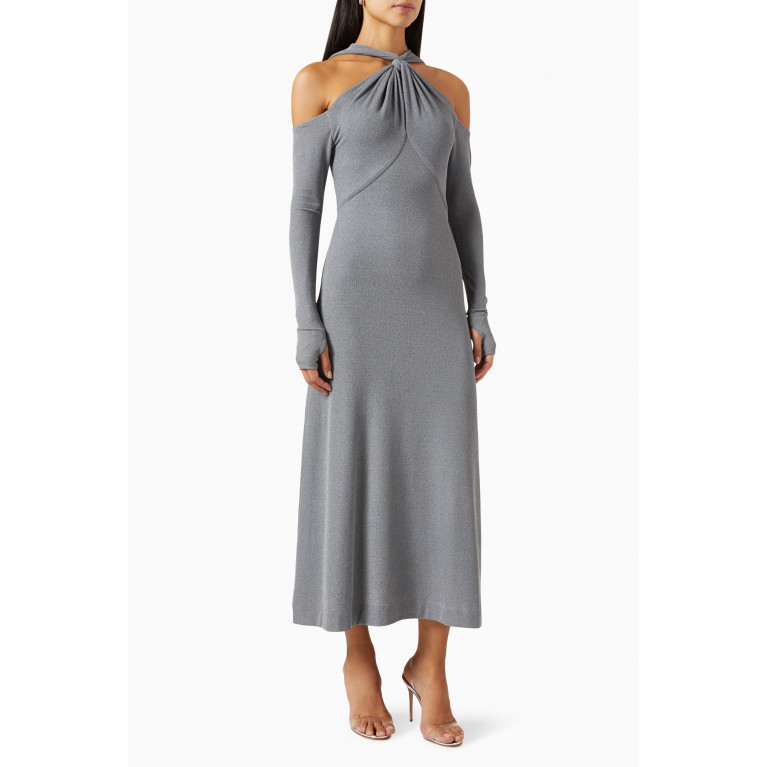 CHATS by C.Dam - Sinh Midi Dress in Double-jersey Knit