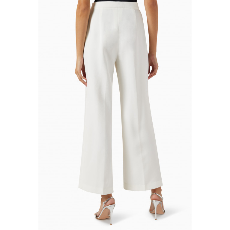 CHATS by C.Dam - Wide-leg Pants in Cotton-spandex