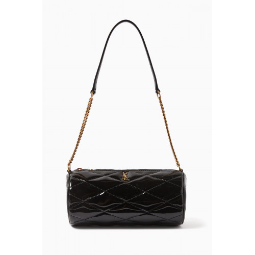 Saint Laurent - Mini Sade Tube Bag in Quilted Patent Leather