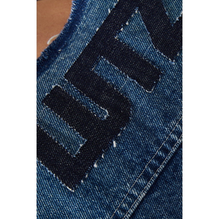 AZ Factory - Sequinned Jeans in Denim