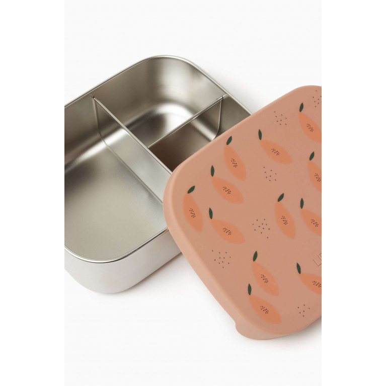 Liewood - Arthur Lunch Box in Stainless Steel Pink