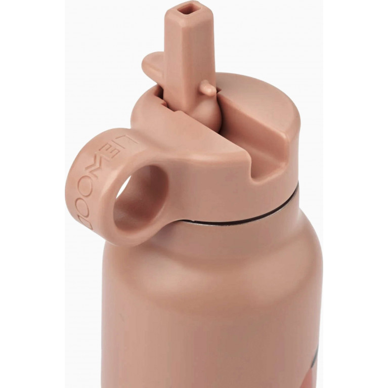 Liewood - Falk Water Bottle in Stainless Steel, 250ml Pink