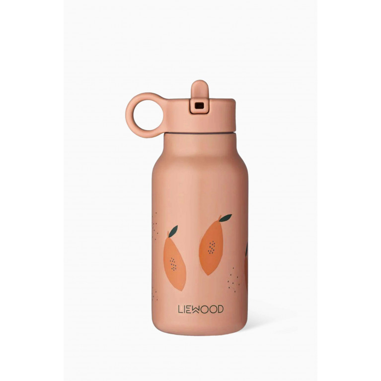 Liewood - Falk Water Bottle in Stainless Steel, 250ml Pink