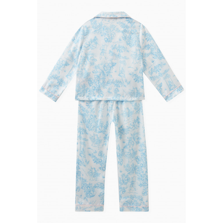 Angel's Face - Angel's Face - Aretha Rabbit Snowdrop Long Pyjamas in Polyester