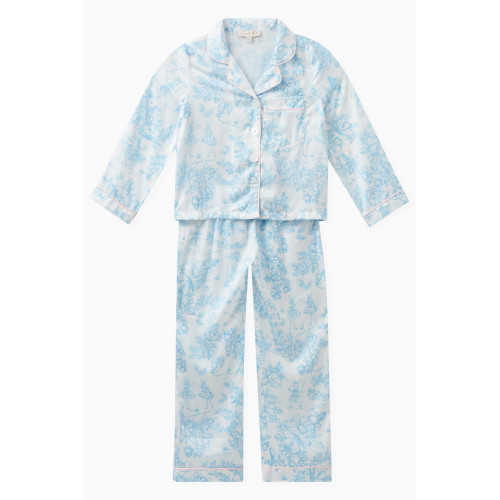 Angel's Face - Angel's Face - Aretha Rabbit Snowdrop Long Pyjamas in Polyester