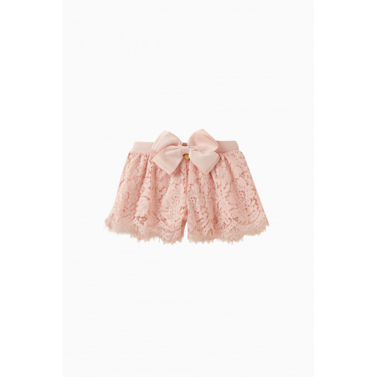 Angel's Face - Dorothy Floral Lace Shorts in Cotton-blend
