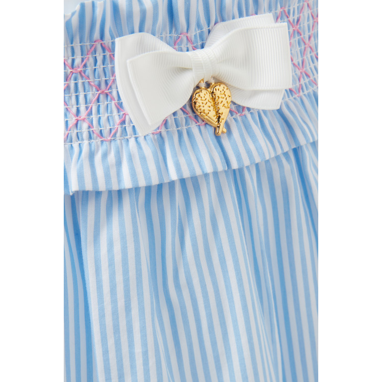 Angel's Face - St. Ives Striped Skirt in Cotton-blend
