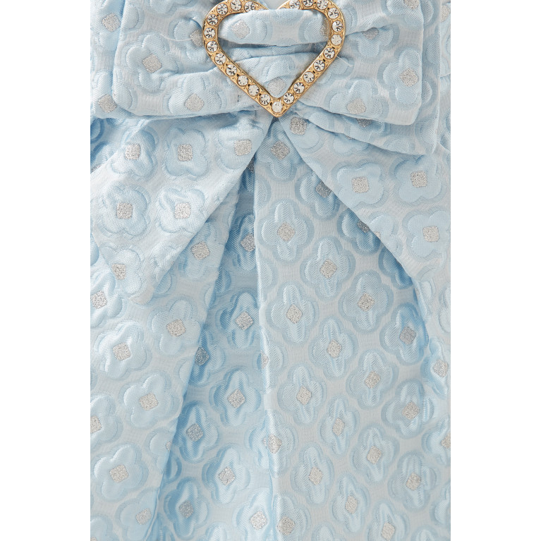 Angel's Face - Sybil Clover Jacquard Skirt in Polyester
