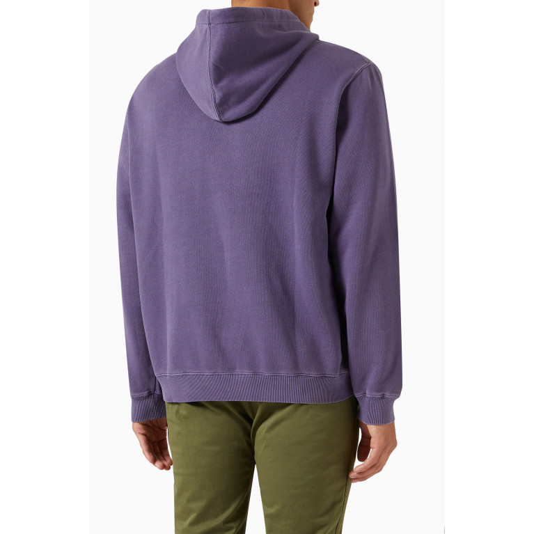 Gramicci - Fuzzy G-Logo Hooded Sweatshirt in Cotton