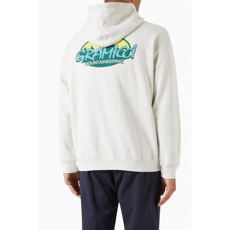 Gramicci - Summit Logo Hooded Sweatshirt in Cotton