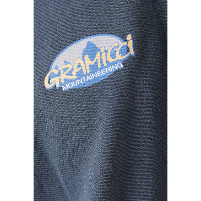 Gramicci - Summit Print T-shirt in Cotton