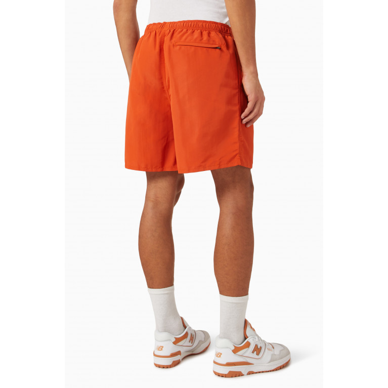 Stussy - Stock Swim Shorts in Nylon Orange