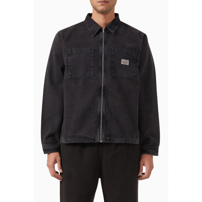 Stussy - Washed Canvas Shirt in Cotton