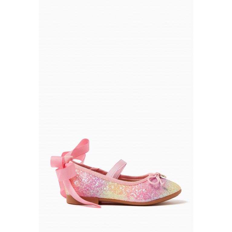 Angel's Face - Sugar Toddler Pump in Faux Leather Pink