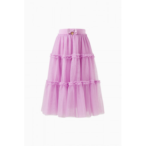 Angel's Face - Lyse Long Triple-tiered Skirt in Polyester