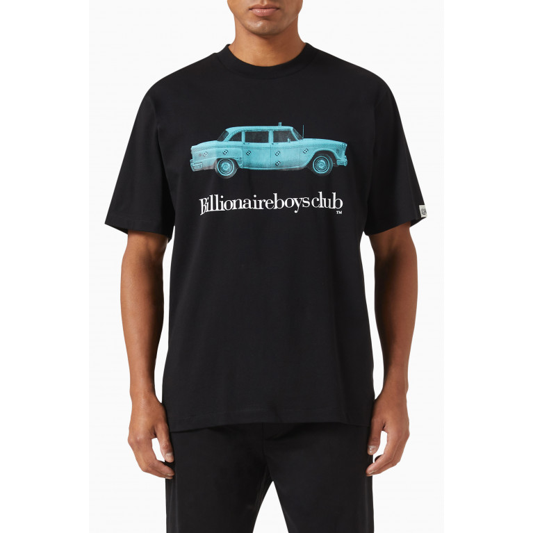 Billionaire Boys Club - Taxi Logo T-shirt in Cotton Jersey