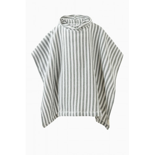 Liewood - Paco Stripes-print Poncho in Organic Cotton Multicolour
