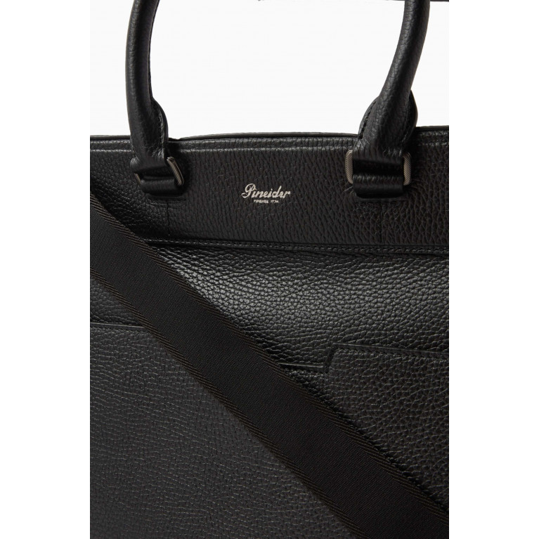 Pineider - 360 Briefcase in Calfskin Leather