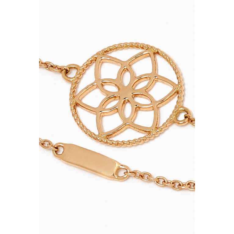 MKS Jewellery - Dreamcatcher Chain Ring in 18kt Yellow Gold