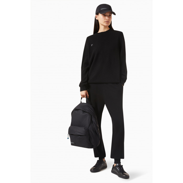 Pangaia - Padded Backpack in Nylon Black