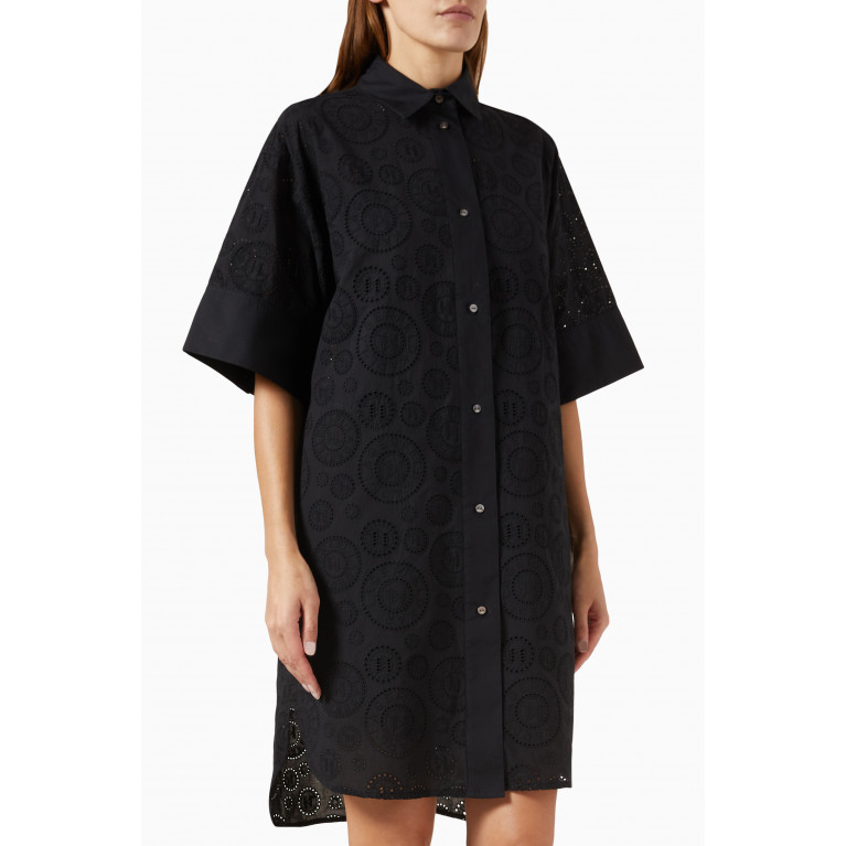 Karl Lagerfeld - Shirt Dress in Broderie Anglaise