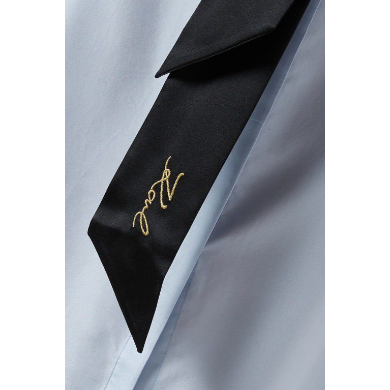Karl Lagerfeld - Belted Midi Dress in Silk