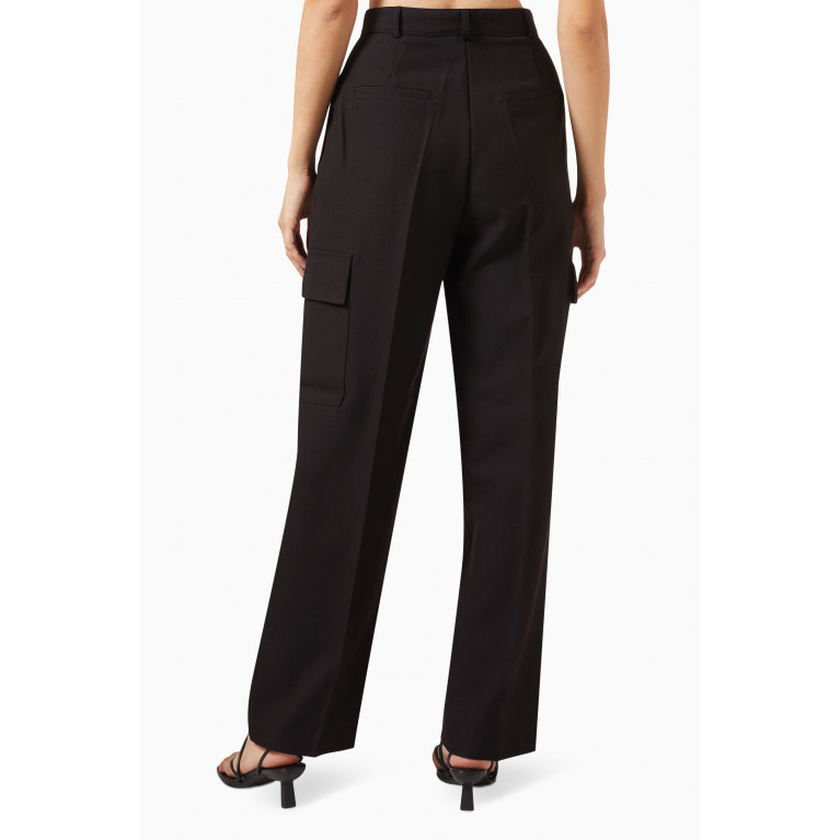 Frankie Shop - Maesa Cargo Pants in Stretch Suiting