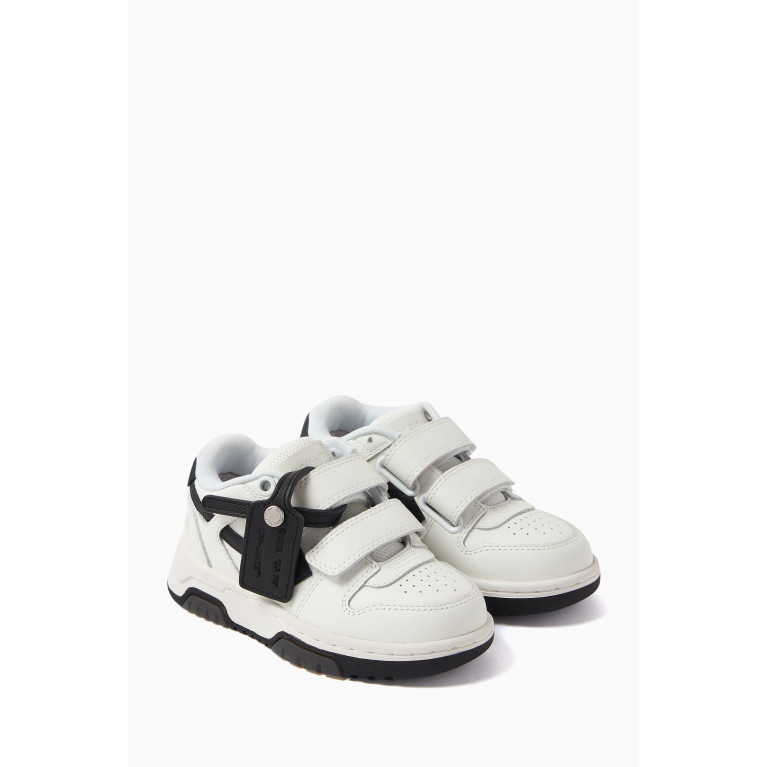 Off-White - Out of Office Straps Sneakers in Leather White
